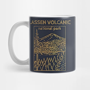 Lassen Volcanic National Park California Mug